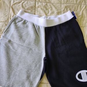 Champion Black and White Shorts